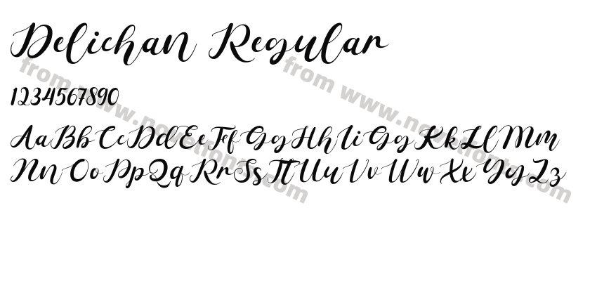 Delichan RegularPreview