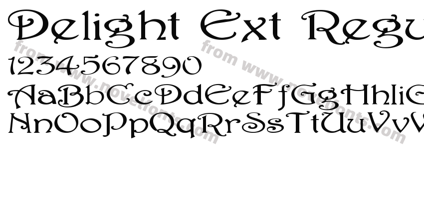 Delight Ext RegularPreview