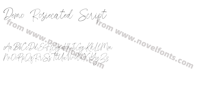 Demo Rosiecated ScriptPreview
