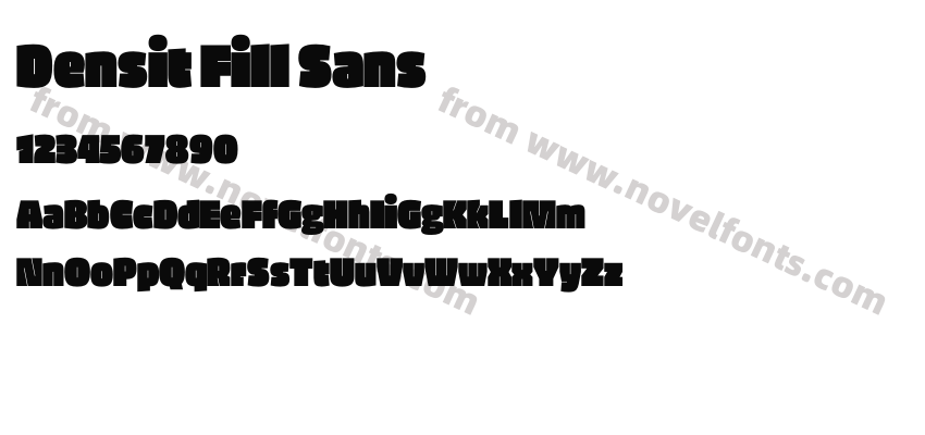Densit Fill SansPreview