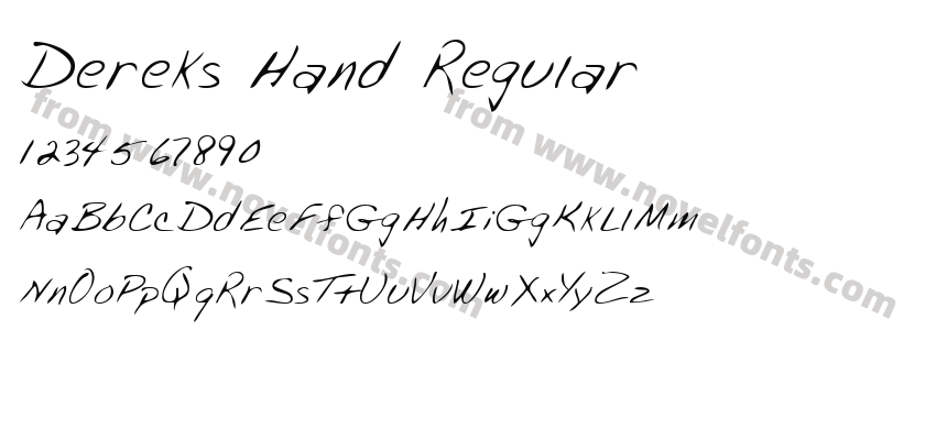 Dereks Hand RegularPreview