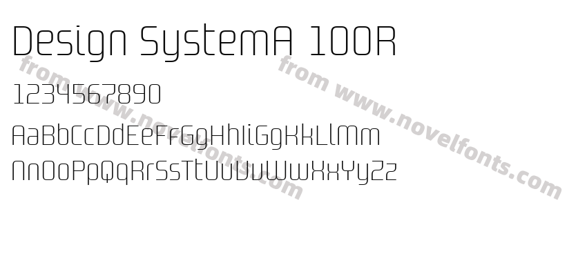 Design SystemA 100RPreview