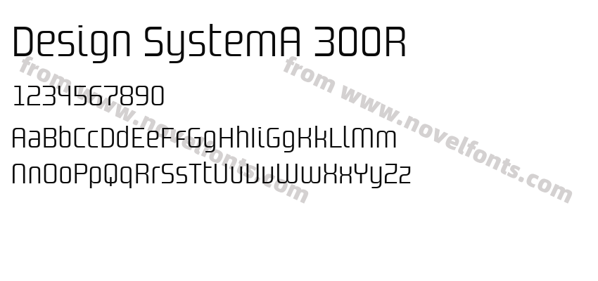 Design SystemA 300RPreview