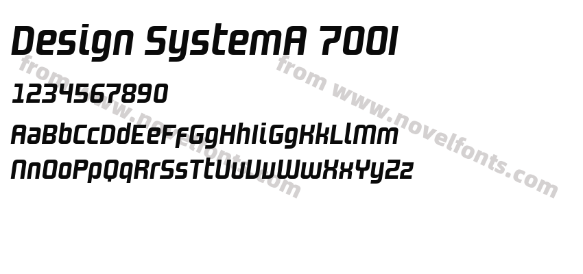 Design SystemA 700IPreview