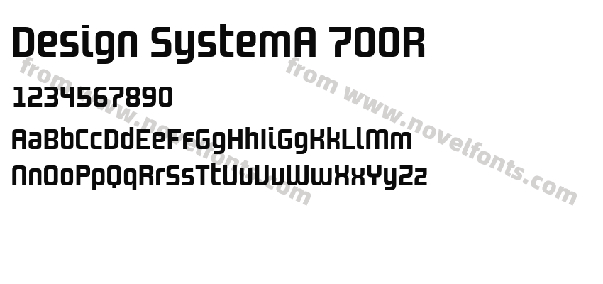 Design SystemA 700RPreview