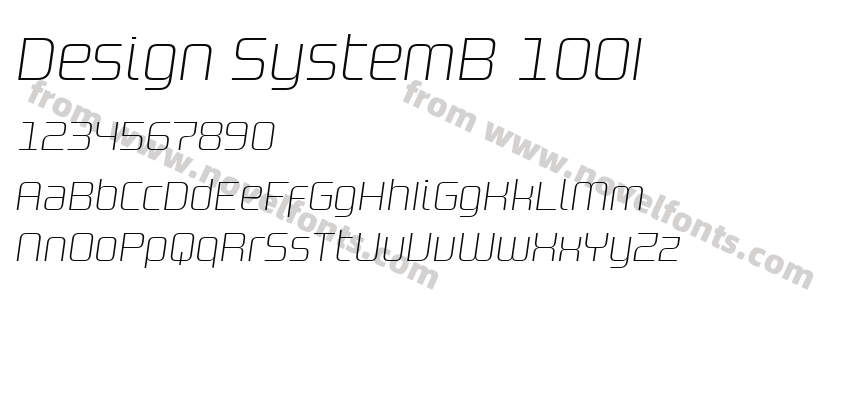Design SystemB 100IPreview
