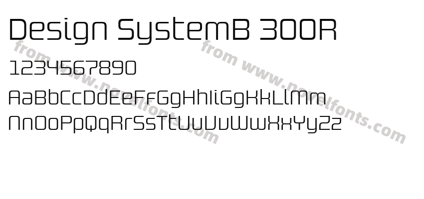 Design SystemB 300RPreview