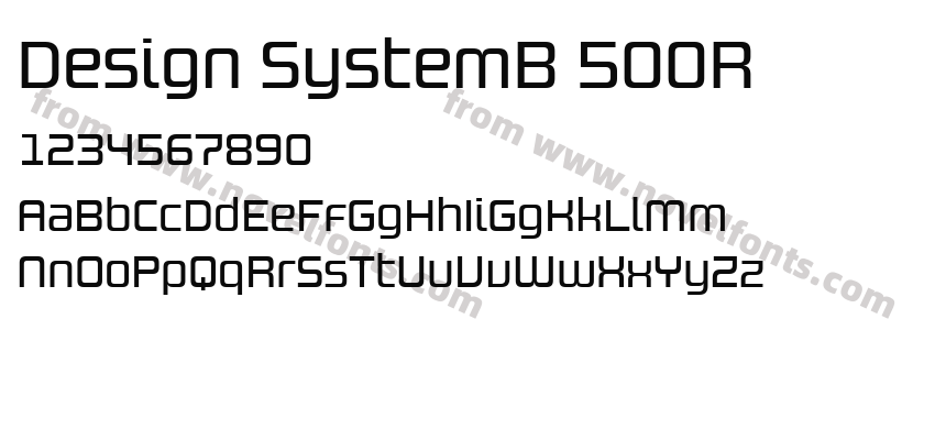 Design SystemB 500RPreview