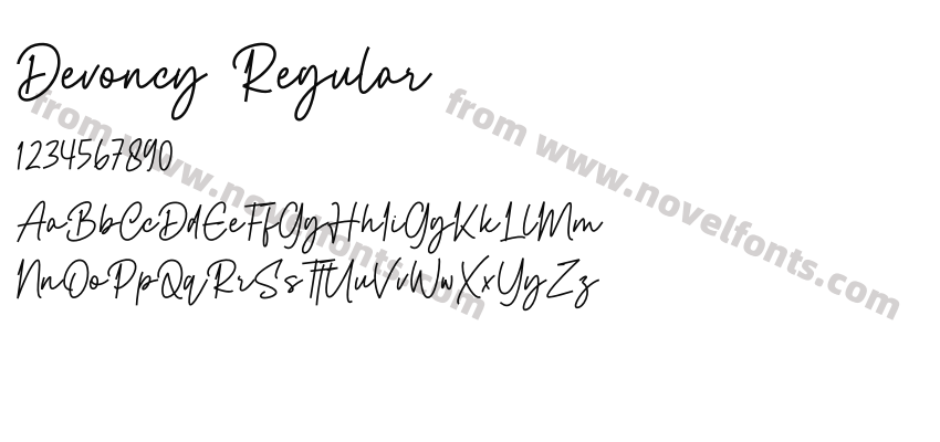 Devoncy RegularPreview