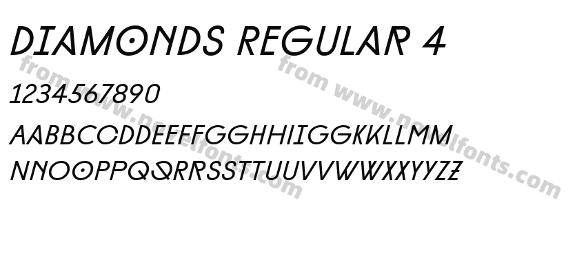 Diamonds Regular 4Preview