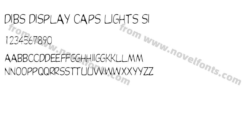 Dibs Display Caps LightS SiPreview