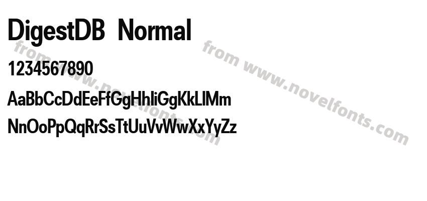 DigestDB NormalPreview