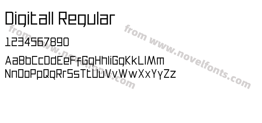 Digitall RegularPreview