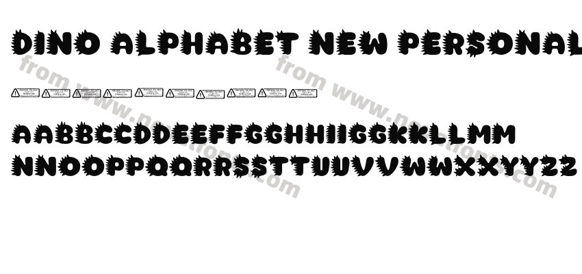 Dino Alphabet New PERSONAL USE ONLY!Preview