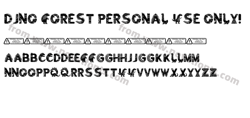 Dino Forest PERSONAL USE ONLY!Preview