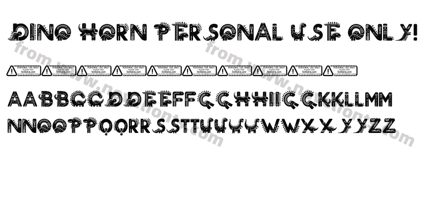 Dino Horn PERSONAL USE ONLY!Preview
