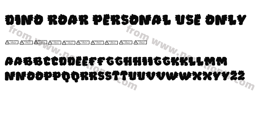 Dino Roar PERSONAL USE ONLY!Preview