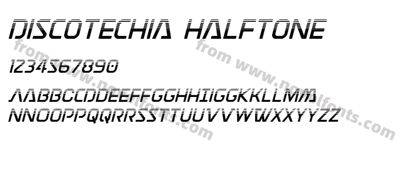 Discotechia HalftonePreview