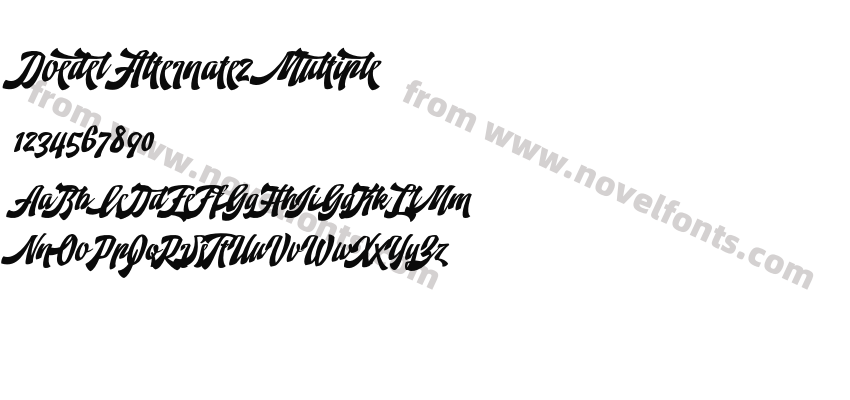 Doedel Alternate2 MultiplePreview