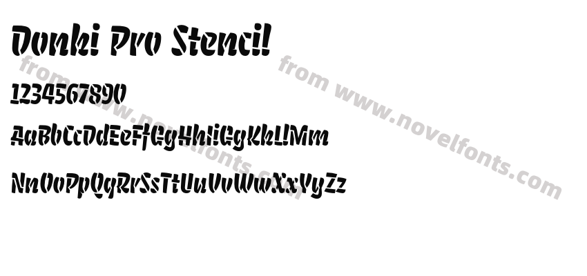 Donki Pro StencilPreview