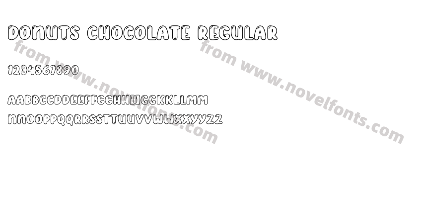 Donuts Chocolate RegularPreview