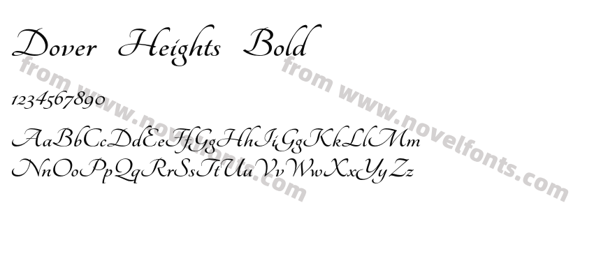 Dover Heights BoldPreview