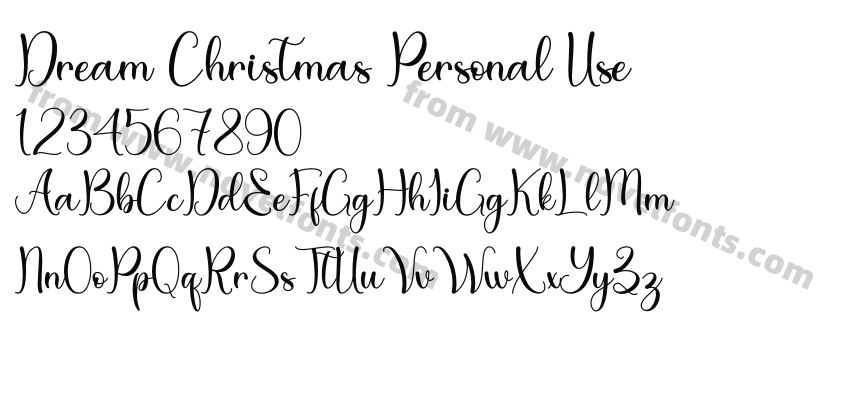 Dream Christmas Personal UsePreview