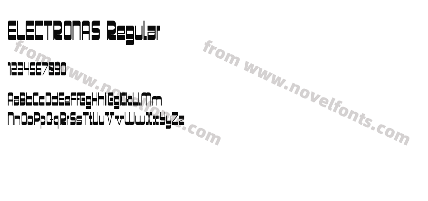 ELECTRONAS RegularPreview