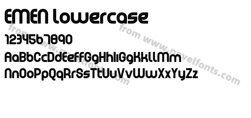 EMEN LowercasePreview