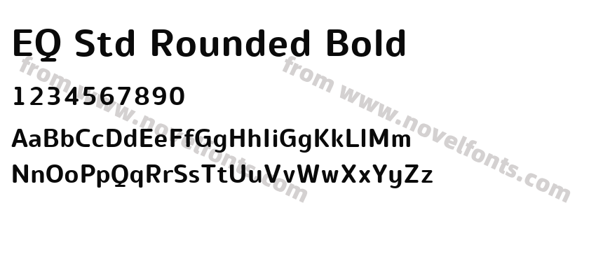 EQ Std Rounded BoldPreview