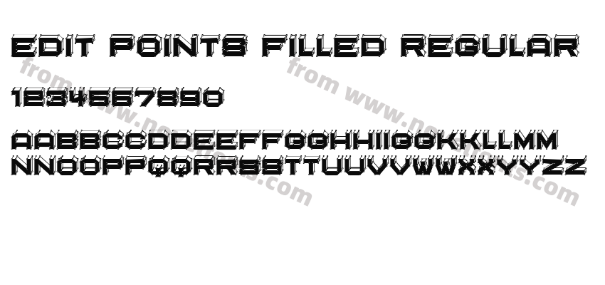 Edit Points Filled RegularPreview