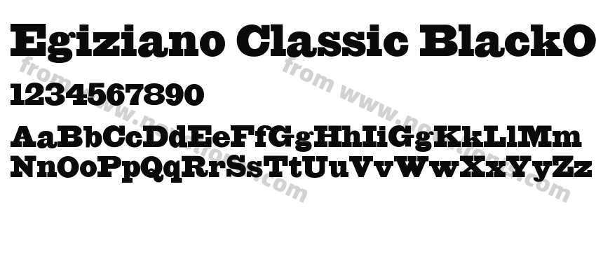 Egiziano Classic BlackOLPreview