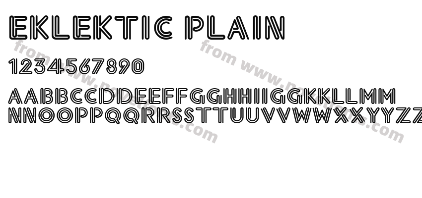 Eklektic PlainPreview
