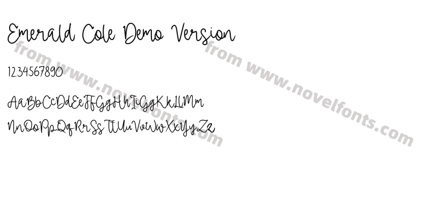 Emerald Cole Demo VersionPreview