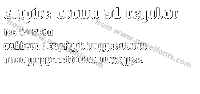 Empire Crown 3D RegularPreview