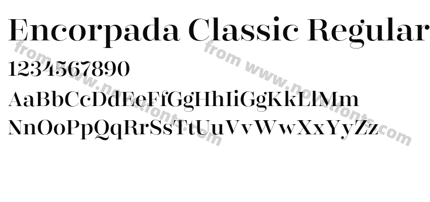 Encorpada Classic RegularPreview