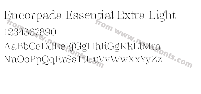 Encorpada Essential Extra LightPreview