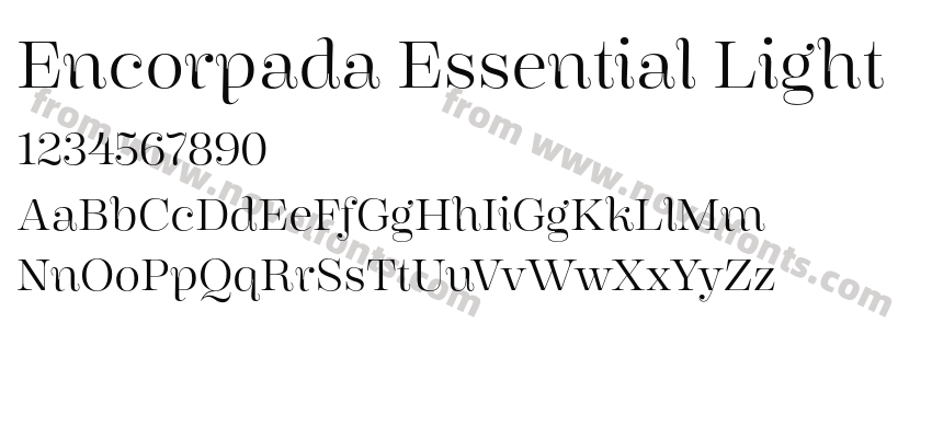 Encorpada Essential LightPreview