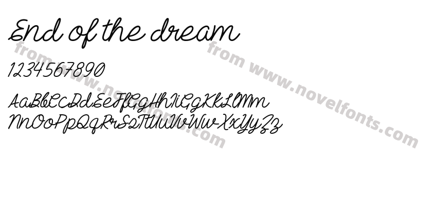 End of the dreamPreview