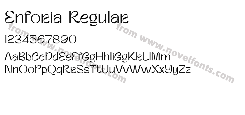 Enforia RegularPreview