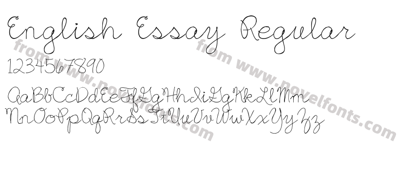 English Essay RegularPreview