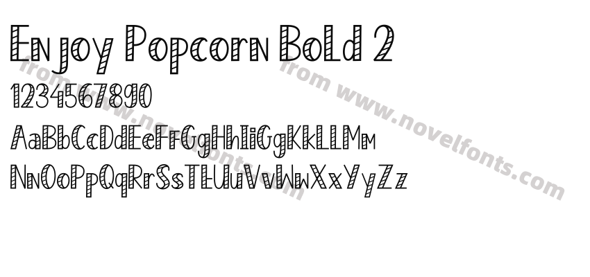 Enjoy Popcorn Bold 2Preview