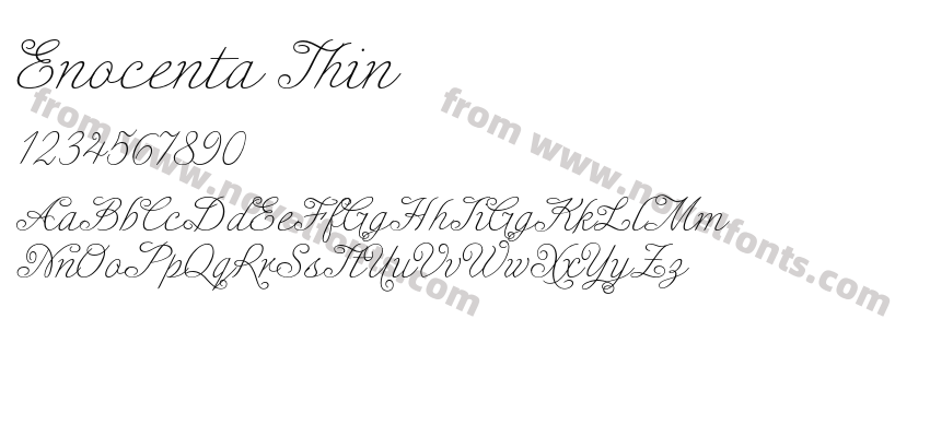 Enocenta ThinPreview