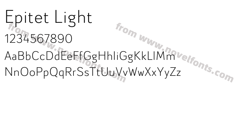 Epitet LightPreview