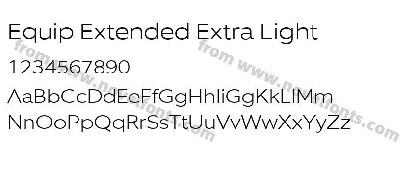 Equip Extended Extra LightPreview