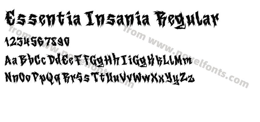 Essentia Insania RegularPreview