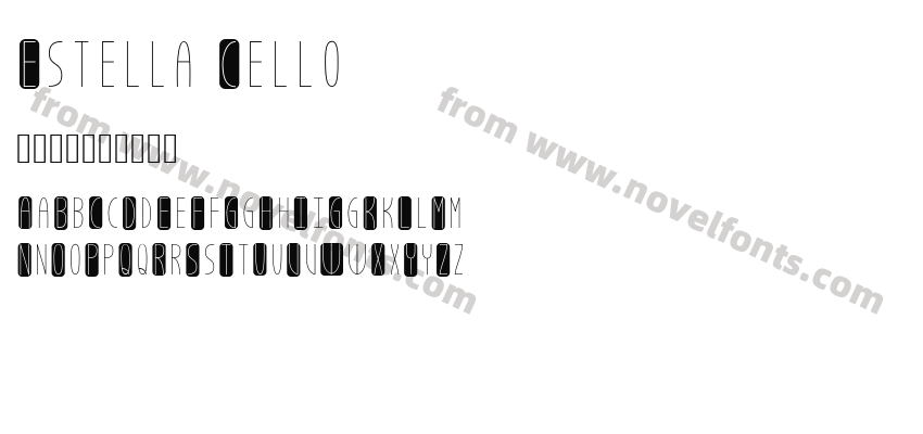 Estella CelloPreview
