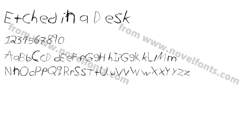 Etched in a DeskPreview