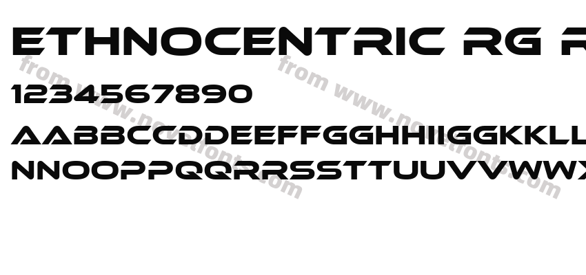 Ethnocentric Rg RegularPreview