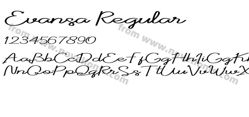 Evansa RegularPreview